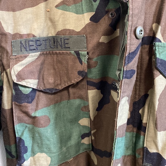 Military issued camo field jacket - Picture 2 of 3